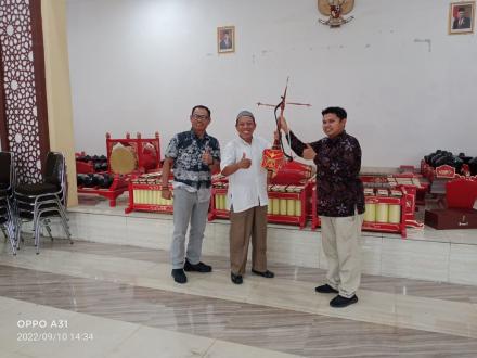 Penyerahan Gamelan Hibah Kundha Kabudayan D.I Yogyakarta untuk Masyarakat Singosaren